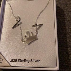 Girls sterling silver necklace